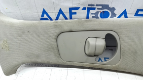 Center pillar trim upper belt right Infiniti Q50 14- gray, for dry cleaning