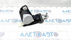 Seat belt rear left Infiniti Q50 14-17 black