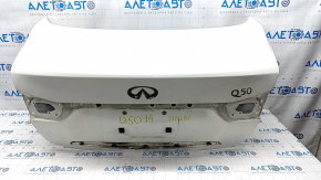 Trunk lid Infiniti Q50 14-17 white QAA