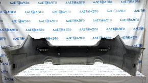Bare rear bumper Infiniti Q50 14-17 without BSM, white