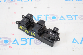 Front left window lift control Mitsubishi Outlander 16-21 black, 1 auto, erased