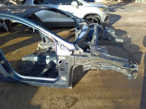 Front right quarter Ford Fusion mk5 13-20 with bracket, blue, on body, butt