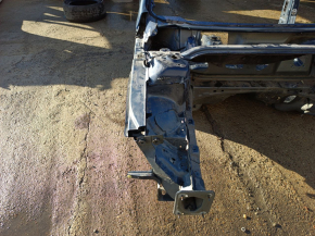 Front right quarter Ford Fusion mk5 13-20 with bracket, blue, on body, butt