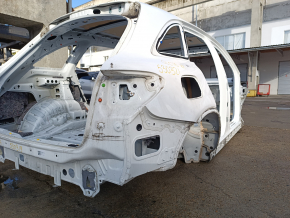 Quarter wing rear right Mercedes GLC 16-22 SUV on the body, white