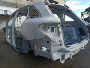 Quarter wing rear left Mercedes GLC 16-22 SUV on the body, white