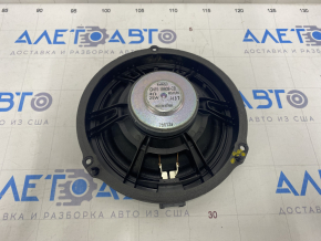 The rear right door speaker Ford Ecosport 18-22 is dented, the guides are broken
