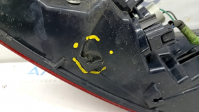 Light outer wing left Toyota Camry v70 18-20 halogen, light, without overlay, broken fastener