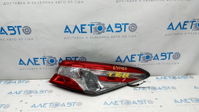 Light outer wing right Toyota Camry v70 18-20 halogen, light, without overlay, for polishing