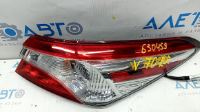 Light outer wing right Toyota Camry v70 18-20 halogen, light, without overlay, for polishing