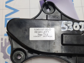 Door handle outer rear left Tesla Model X 16-21 chrome, scratches