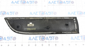 Door trim lower rear left Porsche Macan 15-18 glossy carbon, scratches, sand