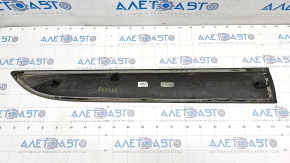 Door trim lower front left Porsche Macan 15-18 glossy carbon, scratches