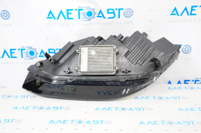 Headlight front right Tesla Model X 16-21 UP-LEVEL sand, scratch, broken guides