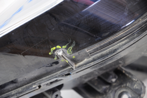 Headlight front left Tesla Model X 16-21 UP-LEVEL sand, broken guides