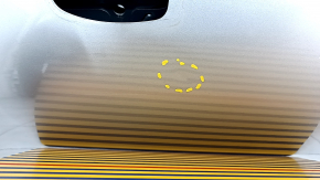 Door bare front left Porsche Macan 15-18 silver M7U, dents, bump