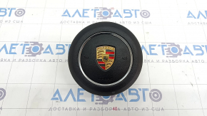 Airbag in steering wheel driver Porsche Macan 15-18 black