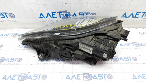 Front right headlight complete Porsche Macan 15-18 xenon, under washer, adaptive, black, sand, chips, cobweb