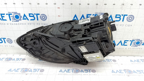 Front right headlight complete Porsche Macan 15-18 xenon, under washer, adaptive, black, sand, chips, cobweb