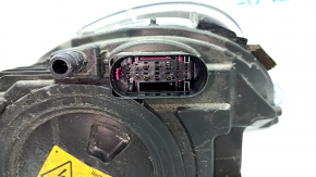 Front right headlight complete Porsche Macan 15-18 xenon, under washer, adaptive, black, sand, chips, cobweb