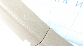 Door sill trim inner rear left Cadillac CTS 14- beige, scratch