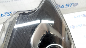 Front left headlight complete Porsche Macan 15-18 xenon, under washer, adaptive, black, sand, chips, cobweb, scratch