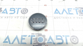 Central cap for Audi A4 B9 17-25 61/56mm disk gray