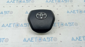 Airbag in steering wheel driver Toyota Camry v70 18-24 black, rusty pyropatron