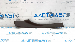 Door sill trim inner rear right Cadillac ATS 13- brown, scratches