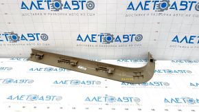 Door sill trim inner front right Cadillac CTS 14 - beige, worn