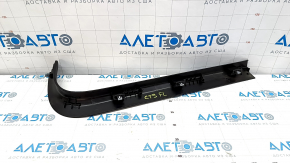Cadillac CTS 14-19 black inner front left door sill plate