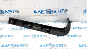 Cadillac CTS 14-19 black front right inner door sill plate