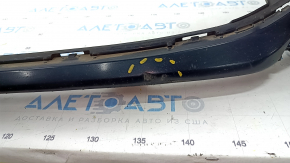Front bumper bare Toyota Camry v70 18-20 LE\XLE without parking sensor, blue, pressed, scratches