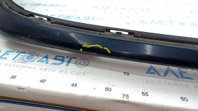 Front bumper bare Toyota Camry v70 18-20 LE\XLE without parking sensor, blue, pressed, scratches