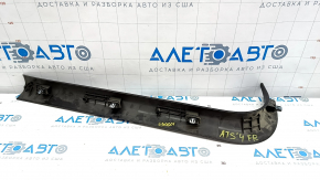 Door sill trim inner front right Cadillac ATS 13 - black, worn