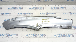 Front left wing Porsche Macan 15-18 upper part, silver M7U, aluminum