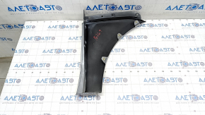 Front left wing Porsche Macan 15-18 lower part, silver M7U, aluminum