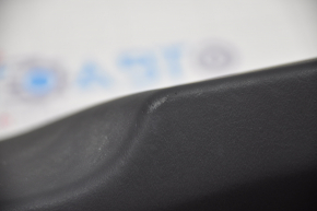 Center pillar trim lower right Tesla Model X 16-21 leather black, scratches