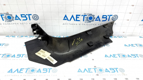 Door sill trim front left Jeep Cherokee KL 14 - black, worn