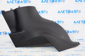 Rear pillar trim lower left Tesla Model X 16-21 type 2 black leather