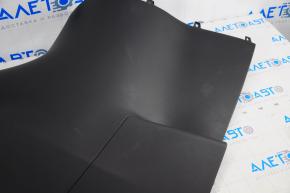 Rear pillar trim lower right Tesla Model X 16-21 type 2 black leather, scratch, dry cleanable