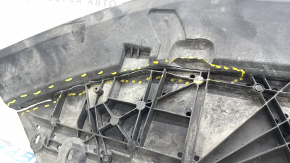 Front bumper protection Audi A4 B9 17 cracks, breaks, broken fasteners