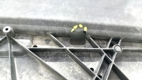 Front bumper protection Audi A4 B9 17 cracks, breaks, broken fasteners