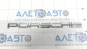 Emblem inscription "Porsche" trunk door Porsche Macan 15-