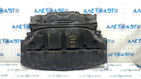 Front engine guard Infiniti Q50 14- RWD is worn, tears
