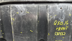 Front engine guard Infiniti Q50 14- RWD is worn, tears