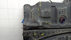 Front engine guard Infiniti Q50 14- RWD is worn, tears