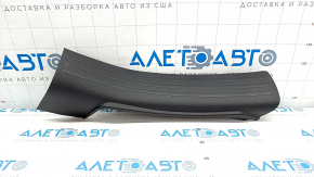 Door sill trim rear right Jeep Cherokee KL 14 - black, worn