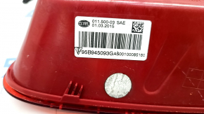 Light inside trunk lid left Porsche Macan 15-18 light, scratches, cracks