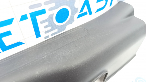 Door sill trim front right Mitsubishi Outlander 14-21 black, worn