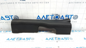 Door sill trim front right Mitsubishi Outlander 14-21 black, worn